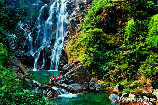 私藏！湘西南23℃溯溪秘境：玩水、赏瀑、遛娃，夏天的快乐全在这！