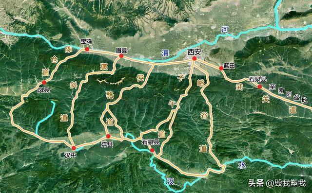六条秦岭古道自驾路线怎么走？