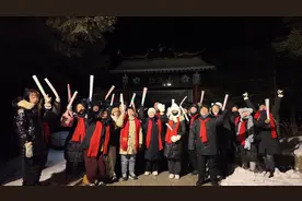 登山祈福迎新年 蛟河市拉法山仪式感拉满！图片