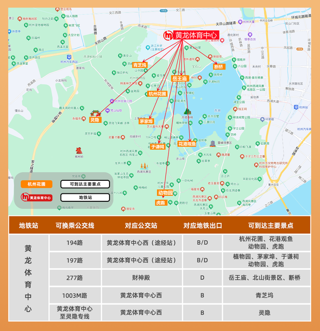 国庆玩转西湖，“地铁+公交”换乘攻略来了！