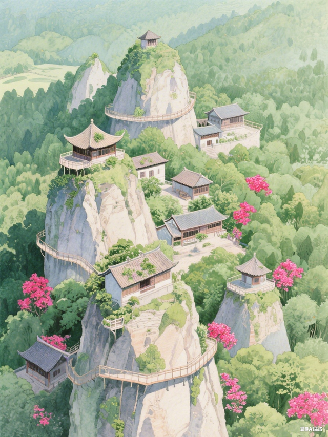 一秒入画！千年紫薇花，打卡夏日限定的剑门关浪漫