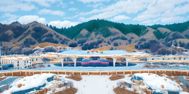 当黄山区标志建筑穿上温暖的毛衣，你还能认出来吗？ | 皖美冬日 | 第十五届安徽国际文化旅游节