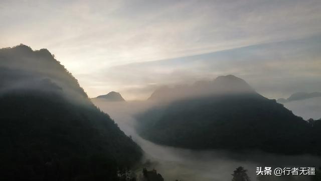 多彩贵州自驾游之小七孔山村清晨