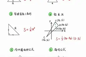 10种求三角形面积的公式图片
