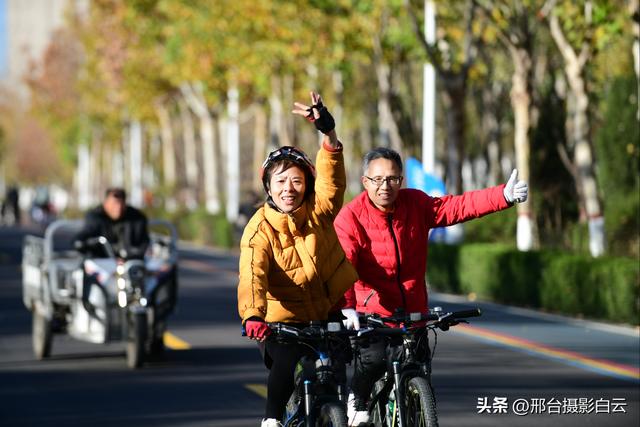 信都区总工会：七里河绿道上的骑行狂欢