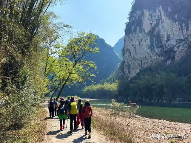 徒步漓江精华段——阳堤大桥头-兴坪古镇