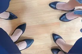 国内首次！空姐上班不再穿高跟鞋，湖南航空：为员工减负，全程换平底鞋图片