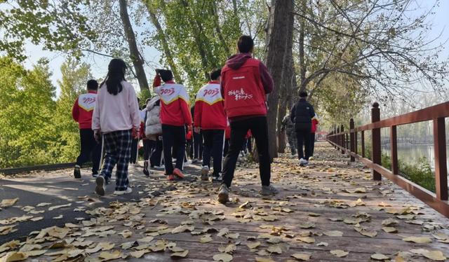 秋去冬来，邀您看红荷湿地的层林尽染，落叶如诗~~~