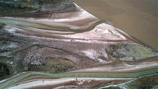 冬日黄河美景如画