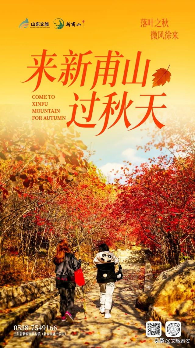 从栾树到彩林，每一步都是心动！新甫山向你发出赏秋邀请函~