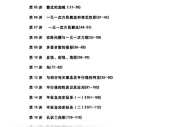 初中数学（7、8、9年级）培优讲义！尖子生必备！预习、复习绝佳图片