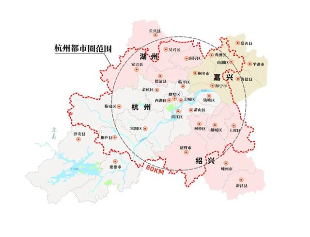即将官方批复!临平、余杭、萧山这些地方要划入杭州中心城区!