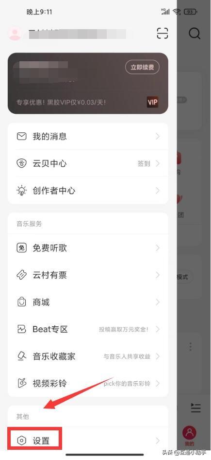 网易云音乐没有歌词显示怎么开启