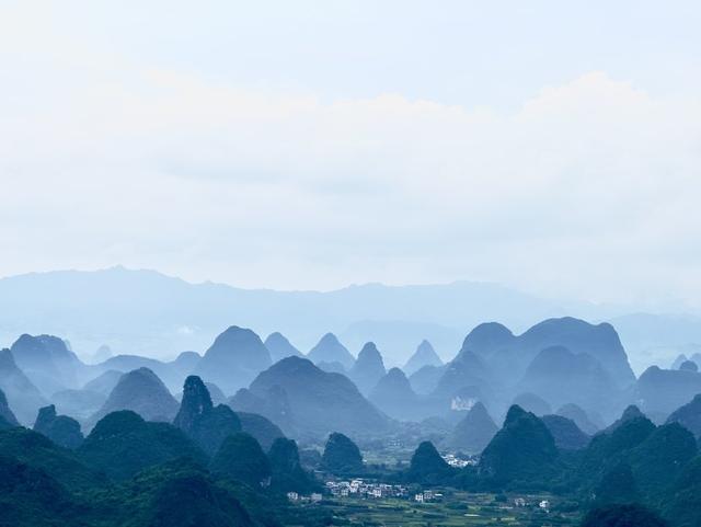 太震撼！现实版“千里江山图”就在桂林这些地方→