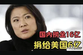 每年从中国捞走16亿，入美籍后给美国捐款6亿，张欣现在如何了图片