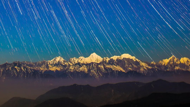谁懂！居然能在雅安看到梵高画里的星空！