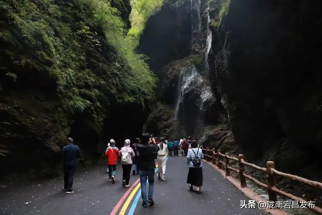 万里长征路•福地哈达铺 | 红色观摩团走进宕昌官鹅沟：赏山水画卷 悟红色初心
