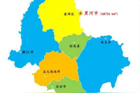 黑龙江黑河市1区2县3市概况图片