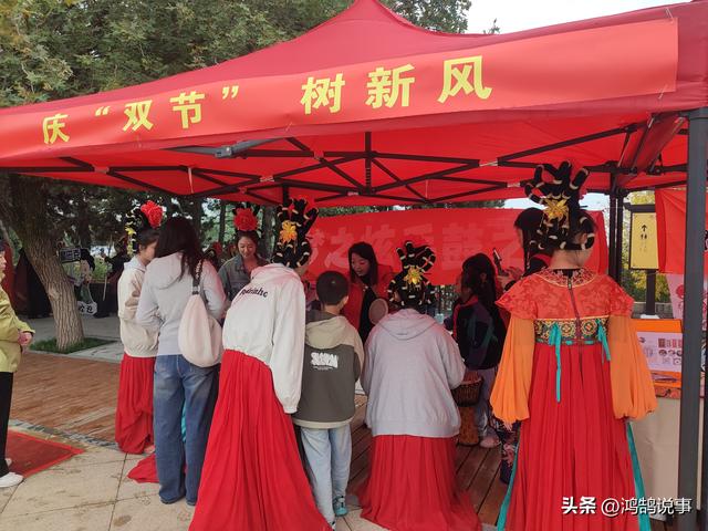 乾县：“庆‘双节’ 树新风 文明与山水同美”主题活动扮靓景区文明