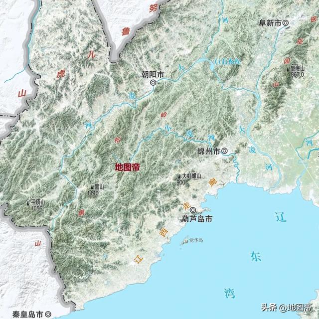 辽宁4座古城，形状各不相同？航拍图一目了然