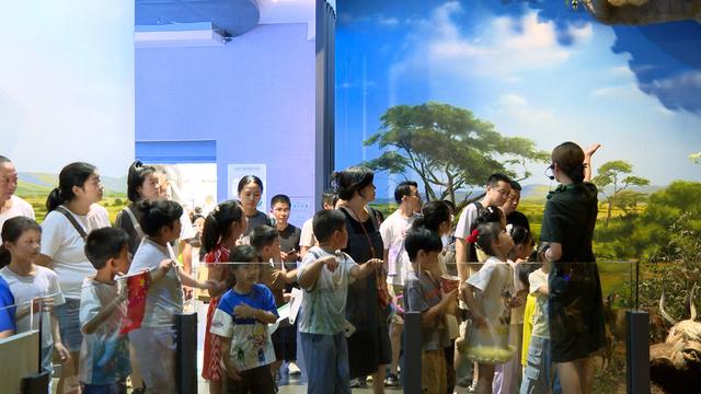 北碚：国庆中秋长假 重庆自然博物馆接待游客超10万人次