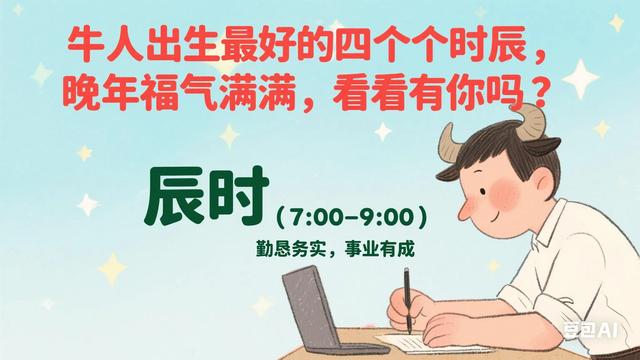 四个大吉时辰出生的牛人，晚年福气满满，看看有你吗？
