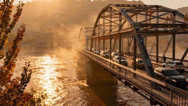 长河熔金铺霞绮，皋兰叠翠染秋章 —— 溯游丝路明珠的千年清秋长卷