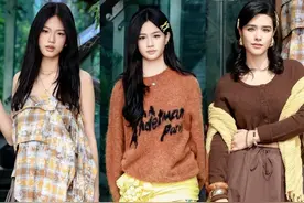 55岁钟丽缇带3个女儿出席活动，高颜值大长腿，这一家的基因绝了图片