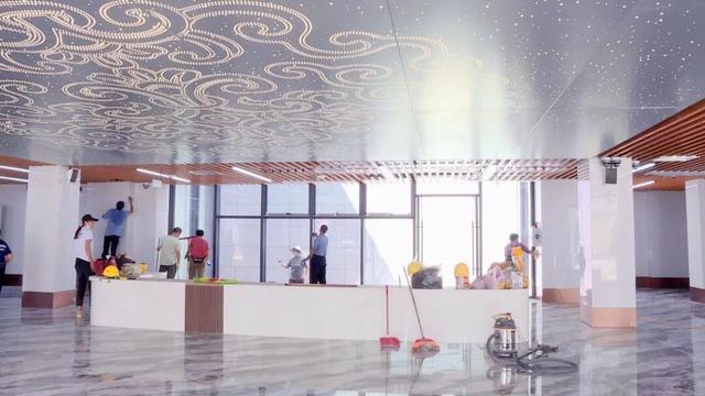 百花台民俗文化综合体项目进入收尾阶段