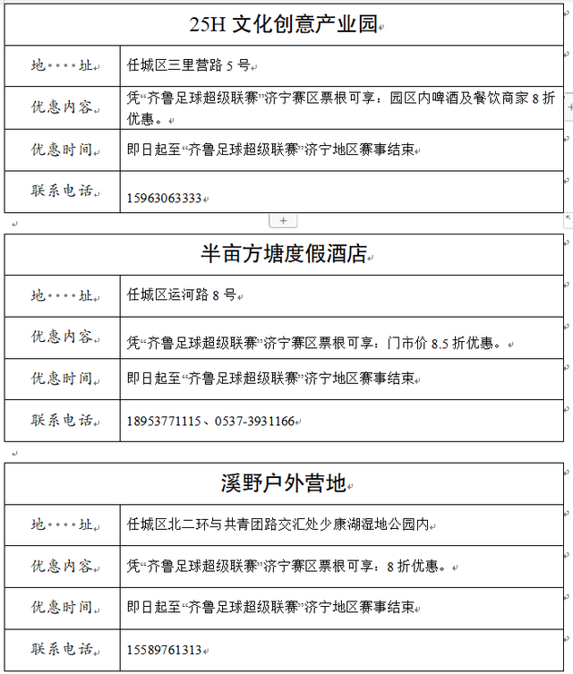 济宁球迷内部福利流出！一张票根=一张“任城畅玩卡”！