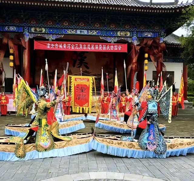 双节假期第三天！潼关景区游客不减！（图）