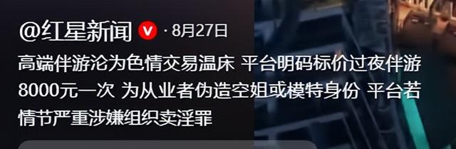 白天陪玩、晚上陪睡！明码标价8000元一次，未成年人成重点目标