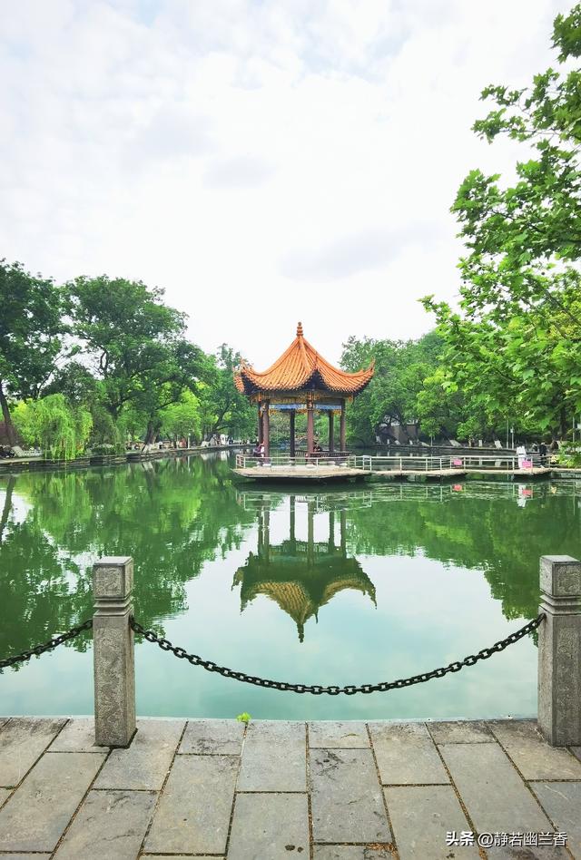 拥抱春天的绿水青山