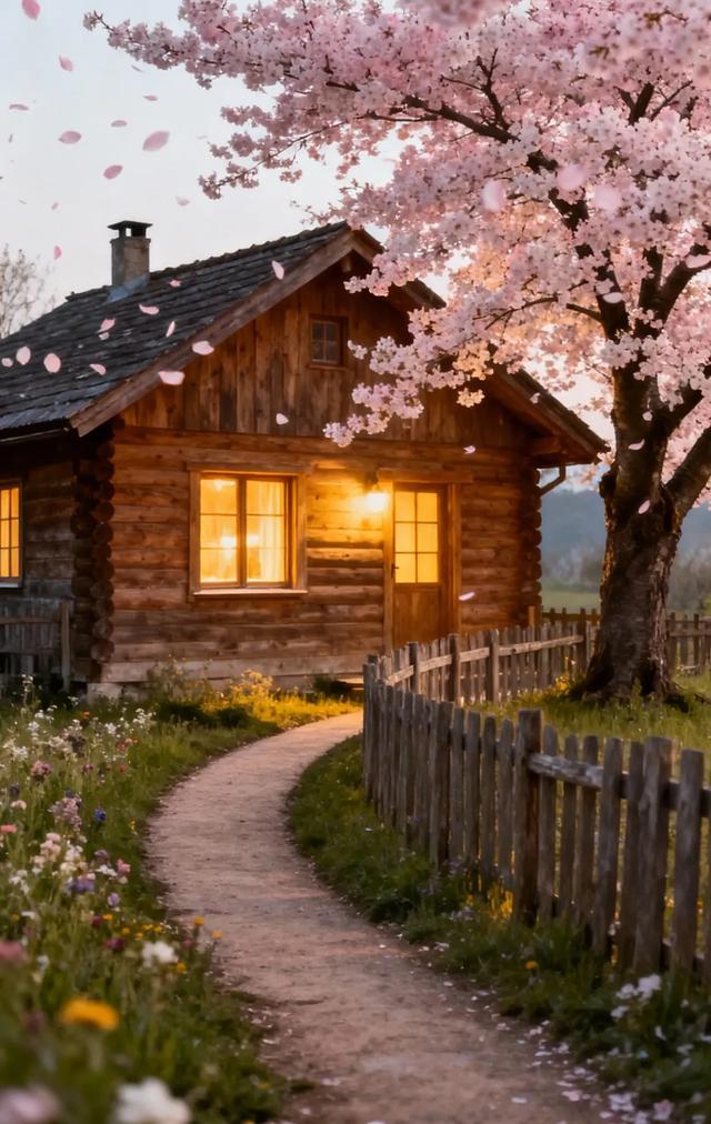 幕色与晨光里的风景