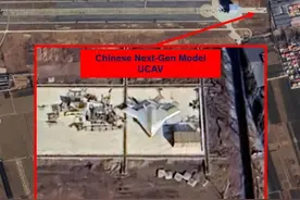 美卫星拍到轰20？疑似测试用模型，可能采用一机多型设计图片