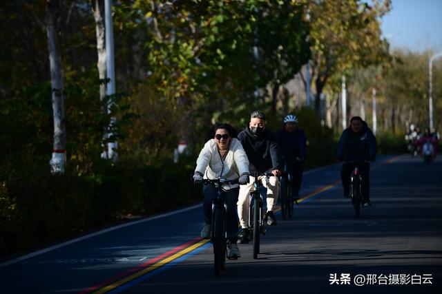 信都区总工会：七里河绿道上的骑行狂欢