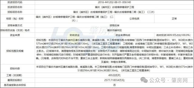 肇庆古城墙南至西门段即将修缮施工拟升级15000平米府城遗址公园