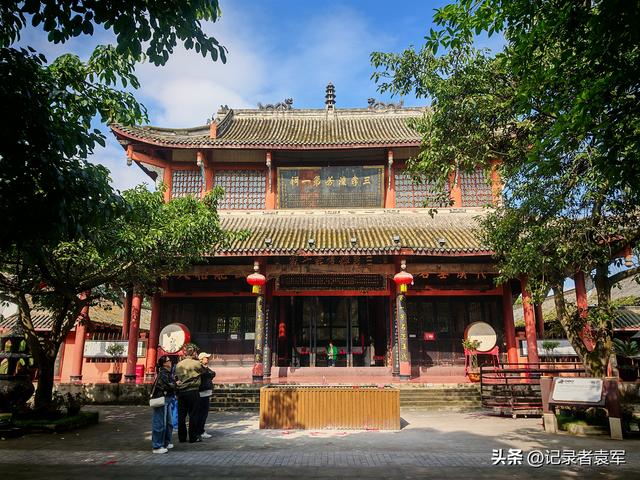 参观德阳孝泉镇姜公祠