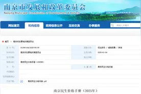 2025年南京市幼儿园、中小学收费标准公布图片