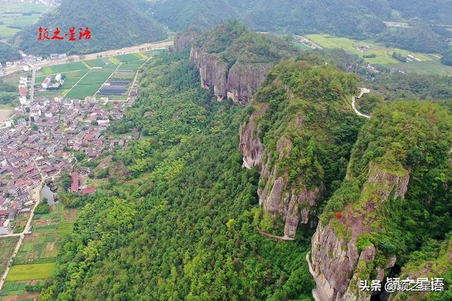 天台张家井村，免费游览易筋经景区：浙江版小张家界