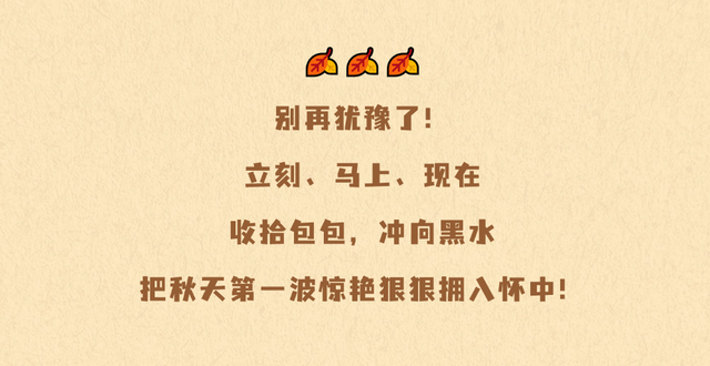 别等了！黑水彩林已上色，第一波惊艳等你接收！
