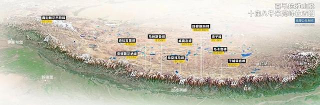 G219国道西藏段8000米雪山观景指南