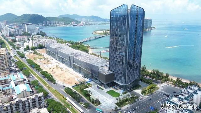 三亚国际免税城酒店项目全面结构封顶，海南再添一座新地标