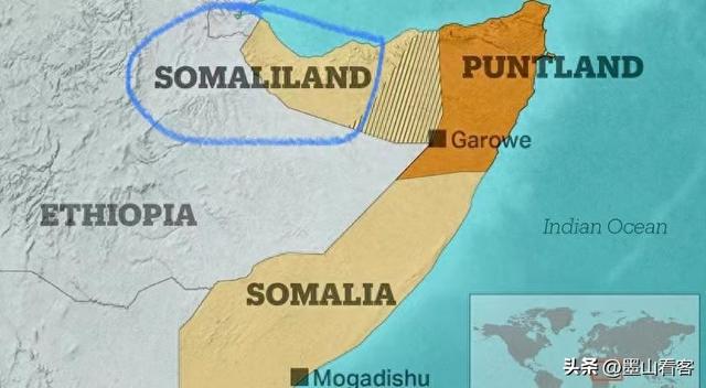 以色列心怀不轨，全球第一个承认“索马里兰”，赖清德也来凑热闹