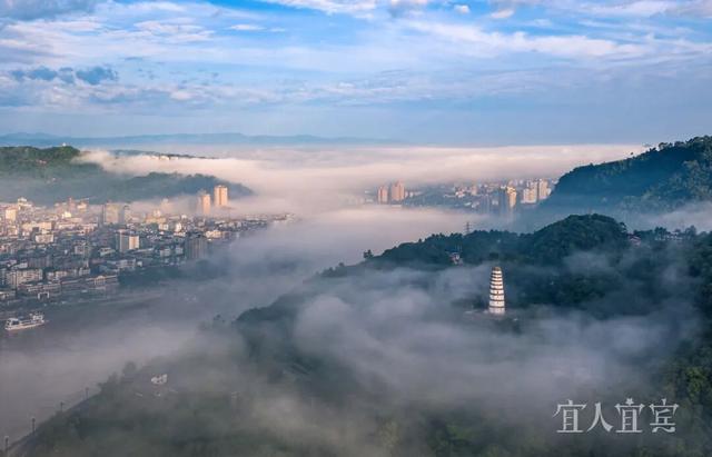 每日晨光里的中国！央视“今日宜”栏目携手宜宾，向全国道早安！