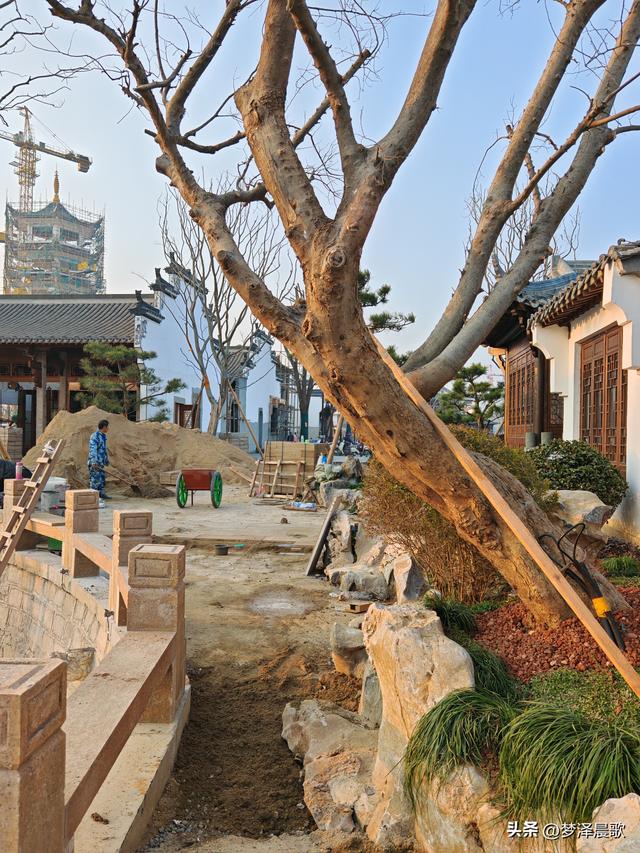 云梦：祥云湾苏式园林庭院美景显现