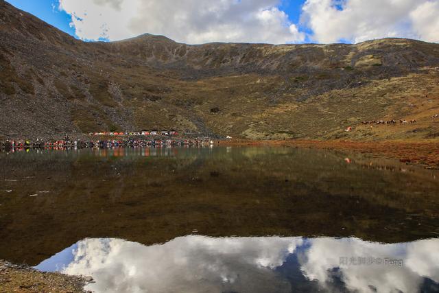 贡嘎大环线：在雪山的凝视下，与艰辛同行之冷嘎措（原创）