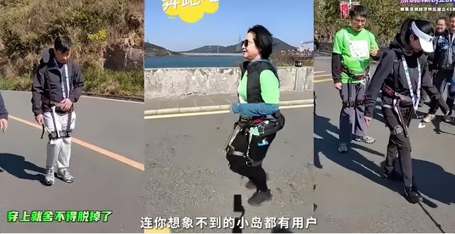 泰山陪爬男大，被一个中年理工男抢了风头