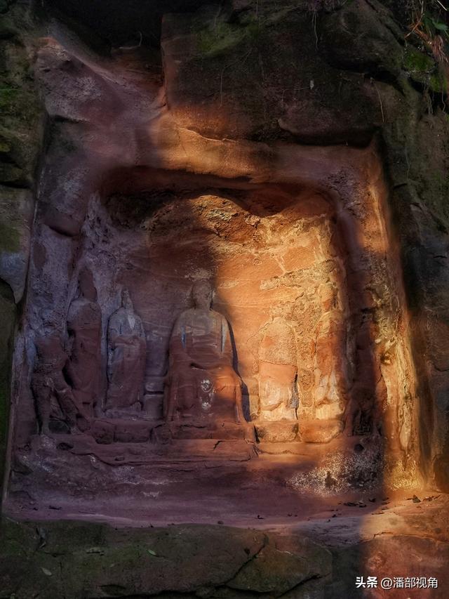 唐风满满的安岳千佛寨摩岩造像，竟然还是免费的
