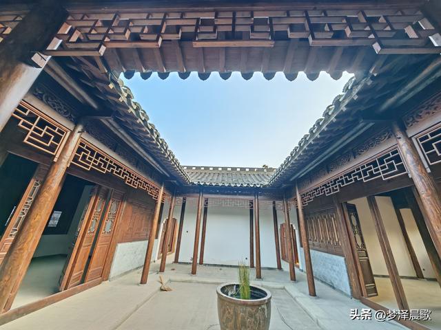 云梦：祥云湾苏式园林庭院美景显现